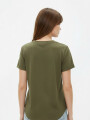 Remera Cordata Verde Oliva Oscuro