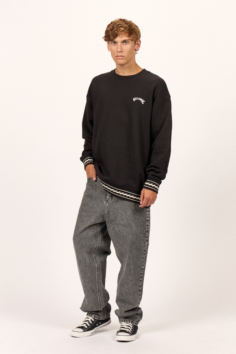 SWEATER FRONTIER OVER J-negro