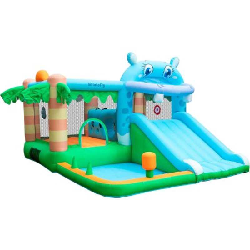 Inflable Hipopotamo con Palmeras- Doctor Dolphin Inflable Hipopotamo Con Palmeras- Doctor Dolphin