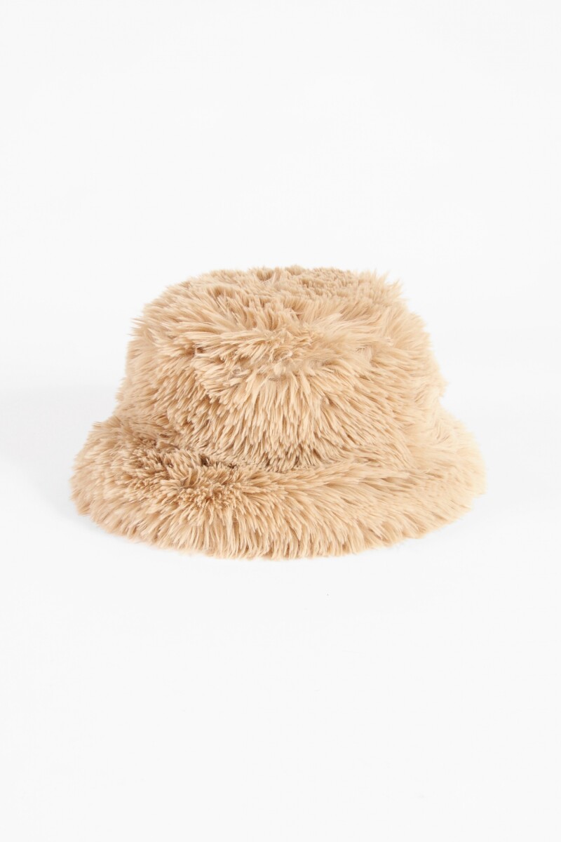 Gorro bucket teddy camel