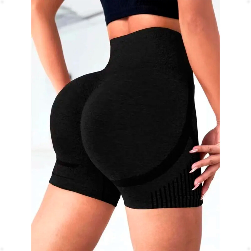 Short Deportivo Push Up Negro