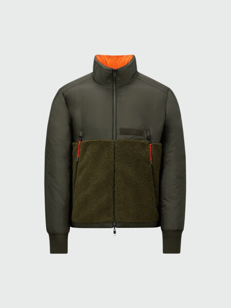 Moncler - Chaqueta reversible, Vallorch Verde