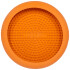 Plato Alfombra Lamer Anti Ansiedad Estres Comida Perro Gato Variante Color Naranja