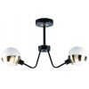 COLGANTE 2 LUCES UNIVERSO E14 2L 40W NEGRO BRONCE ANTIGUO COLGANTE 2 LUCES UNIVERSO E14 2L 40W NEGRO BRONCE ANTIGUO
