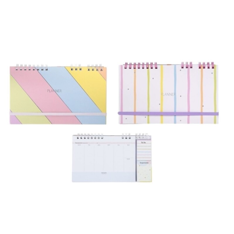 Planner Apaisado + Smart Notes- 54 hojas Planner Apaisado + Smart Notes- 54 Hojas