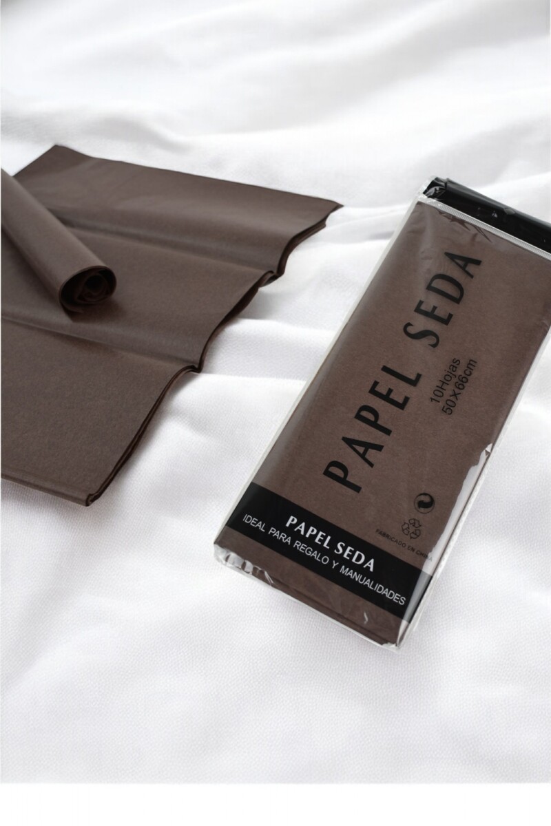 Papel Seda 50x66 cm - CAFE 