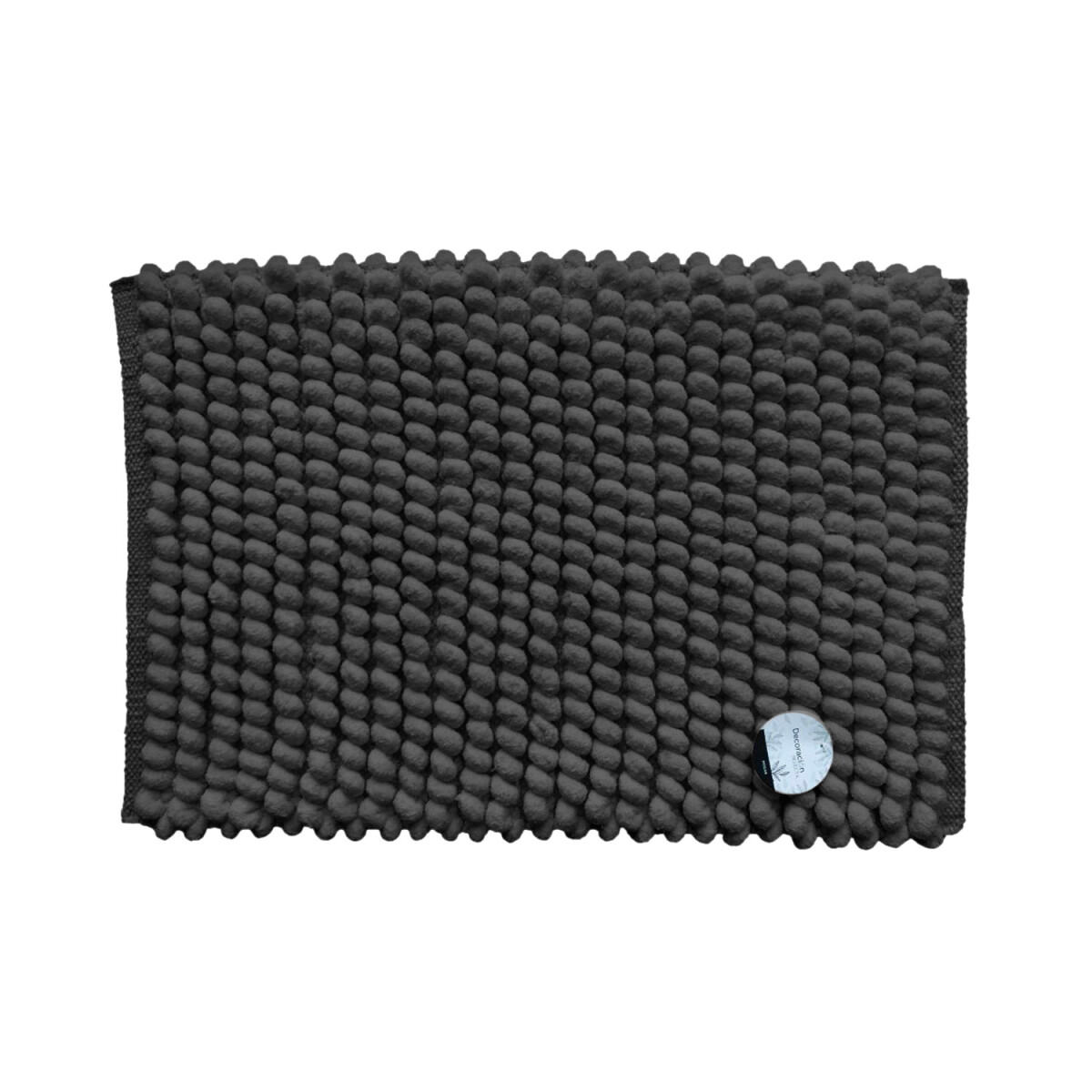 Alfombra Estilo Buclé Decorativa Interior Suave Moderna - Gris Oscuro 
