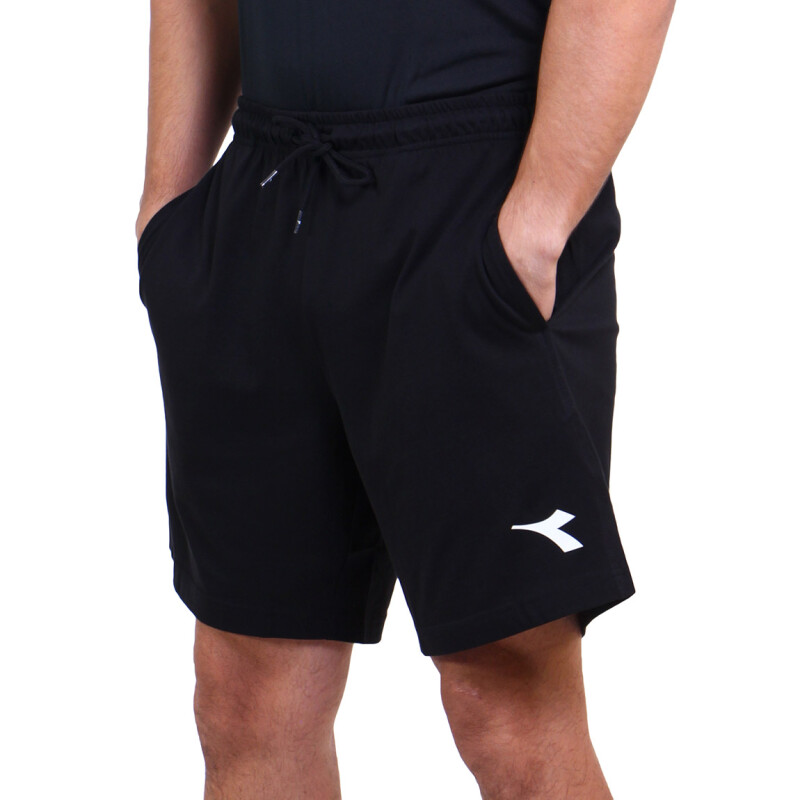 Diadora Short Deportivo Hombre Shorts Ess. Sports Negro