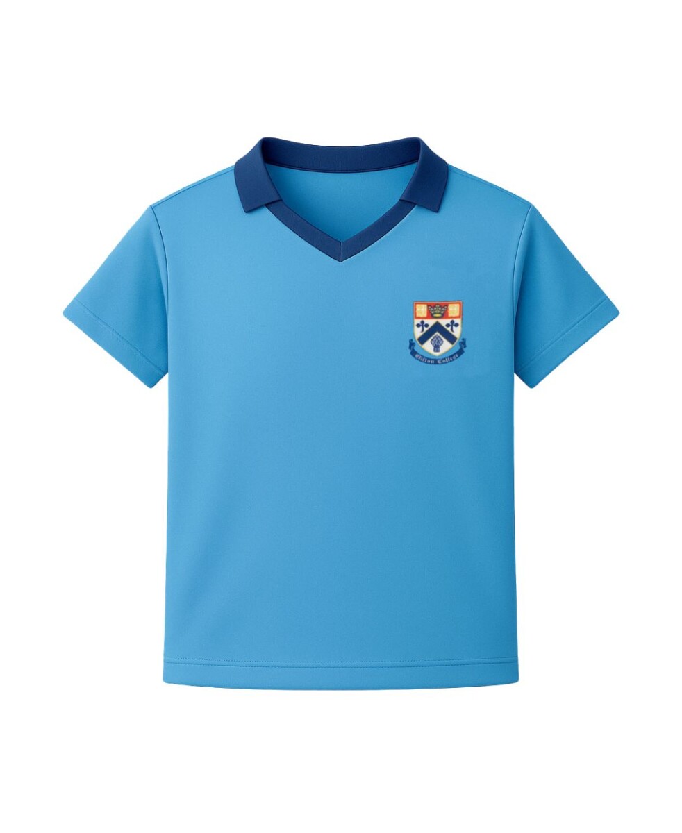 T-shirt Fútbol Clifton College - Celeste 