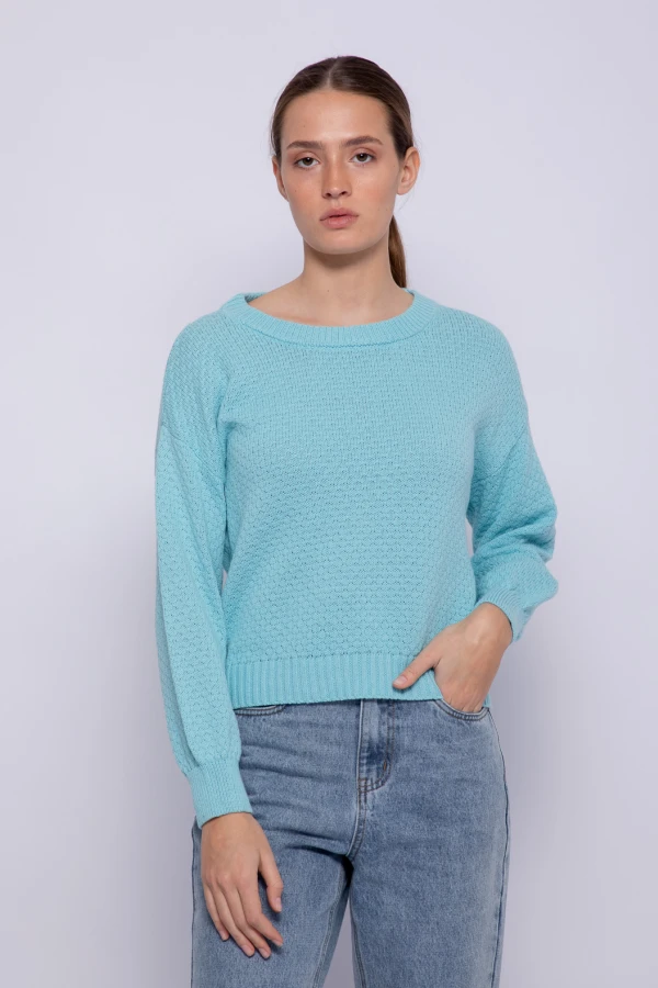 SWEATER LUCIANO Azul Glaciar