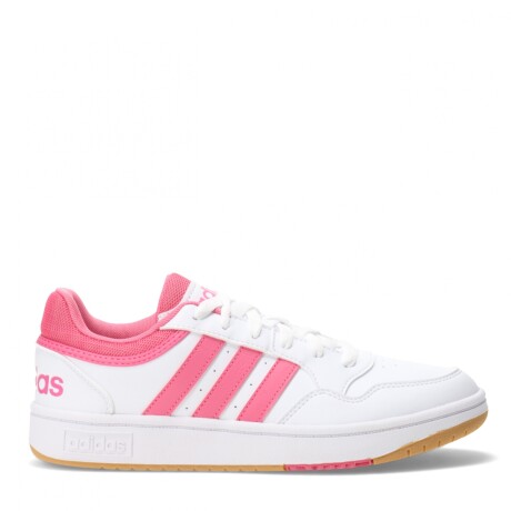 Hoops 3.0 W Low Blanco/Rosa