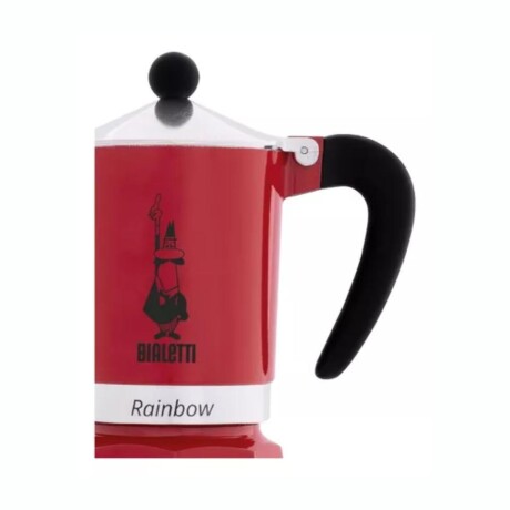CAFETERA BIALETTI RAINBOW 6 TAZAS Cafetera Manual Italiana BIALETTI Rainbow 6 Tazas - Roja