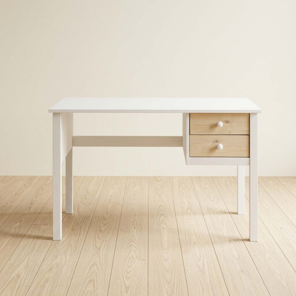 ESCRITORIO KIDS MADERA BLANCO BETHEL