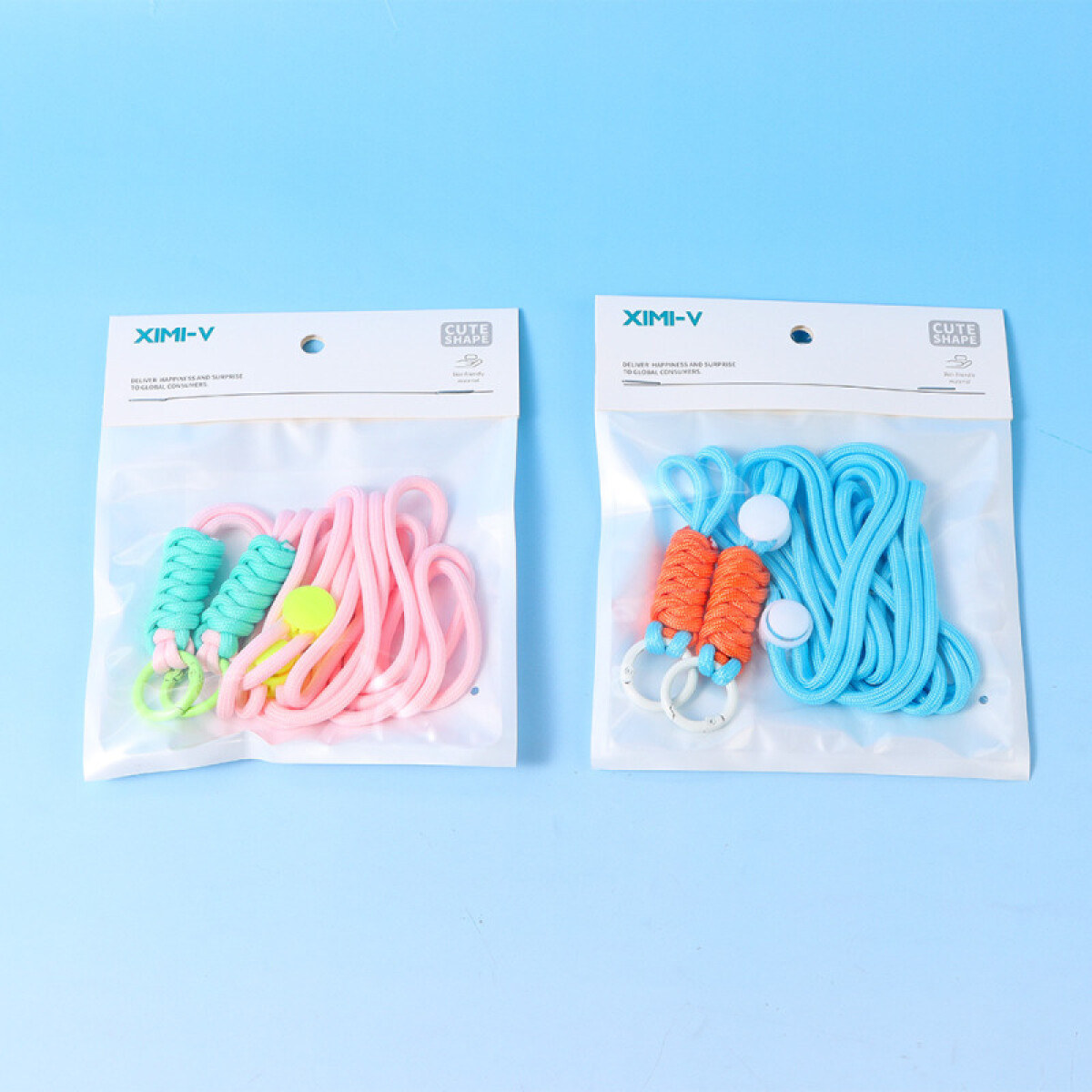 Cordón Para Teléfono Bicolor 