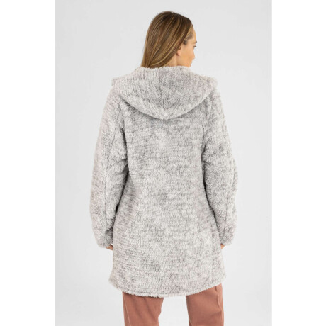 Bata pom melange Gris