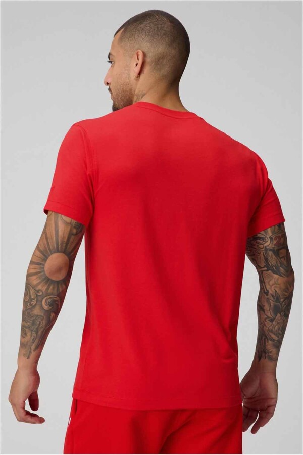 Short The 24-7 Tee Dna Stripe Hombre Heated Red/Classic White