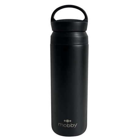 BOTELLA TERMICA C/FILTRO 500ML NEGRO MOBBY