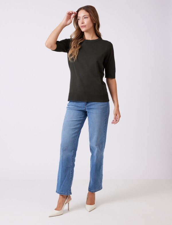 Buzo Basico VERDE OSCURO