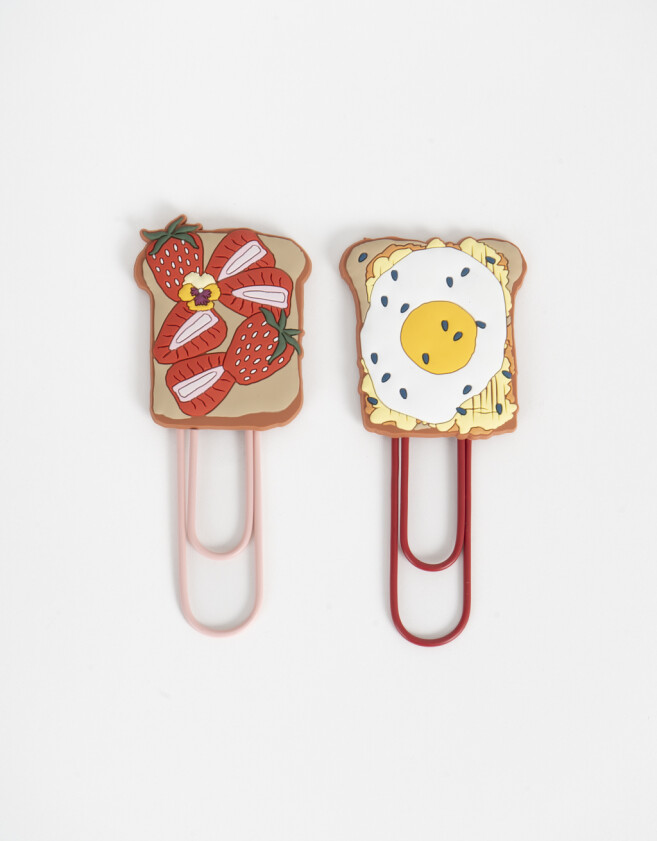 Útiles Varios Escritorio Set De Clips Xl - Combinacion Multicolor