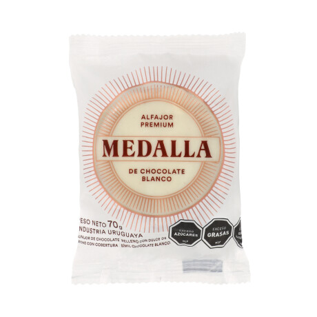 Medalla Chocolate Blanco x 12 uds. Medalla Chocolate Blanco x 12 uds.