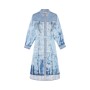 D-Anish Dress - Mujer Blue Denim