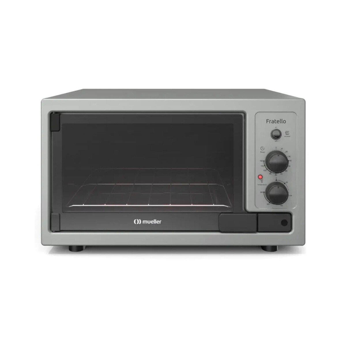 Horno Mueller 44 litros Fratello Titanio 