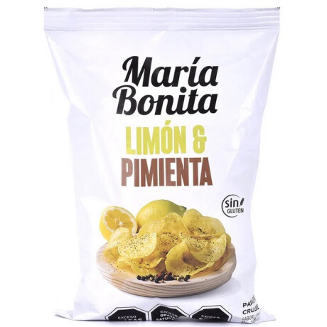SNACK PAPAS MARIA BONITA 120G LIMON Y PIMIENTA SNACK PAPAS MARIA BONITA 120G LIMON Y PIMIENTA