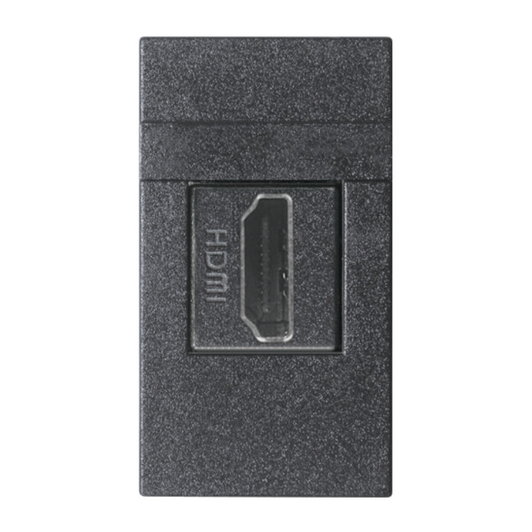 Módulo conector para HDMI - Duomo grafito C56482