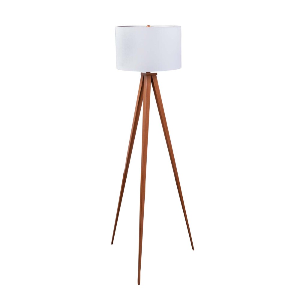 SET LAMPARA DE PIE + 2 DE MESA METAL NATURAL-BEIGE ML20254