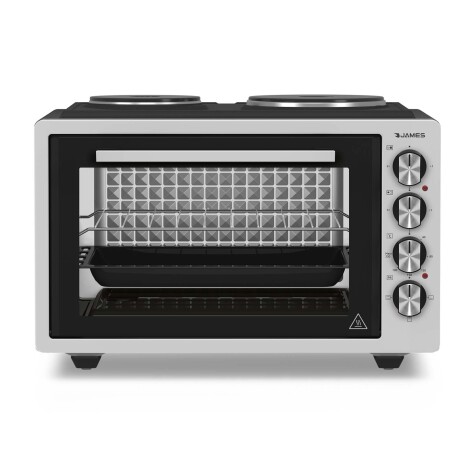 HORNO ELÉCTRICO JAMES 39-LITROS GRIS HJI-39 HP