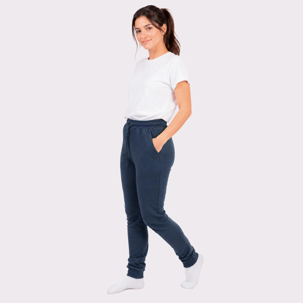 PANTALÓN BABUCHA ADULTO UNISSEX - AZUL 