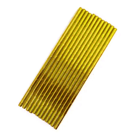 Sorbito Zig-Zag x 25 Dorado