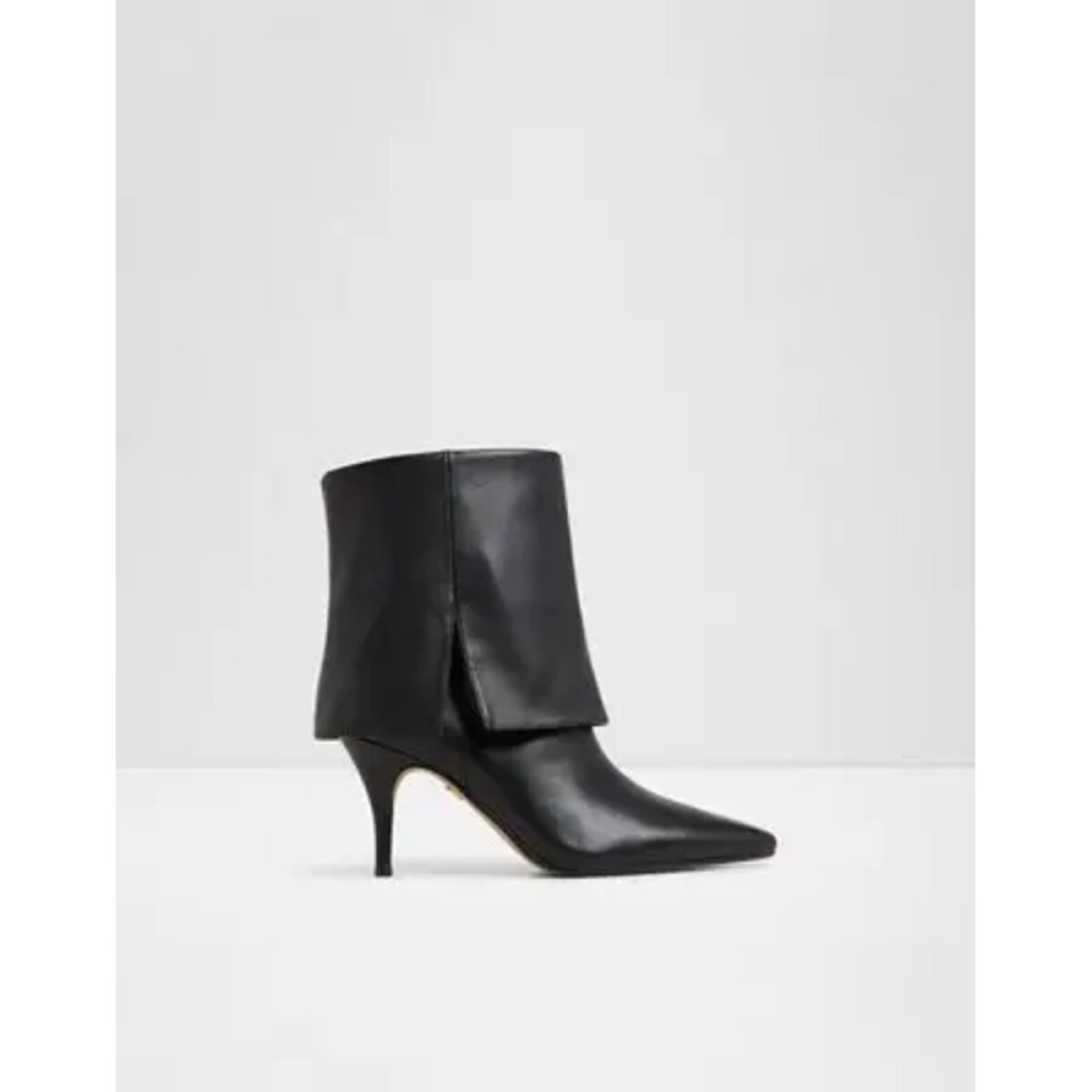 WILAMENA MEDIUM BROWN LEATHER - BLACK 