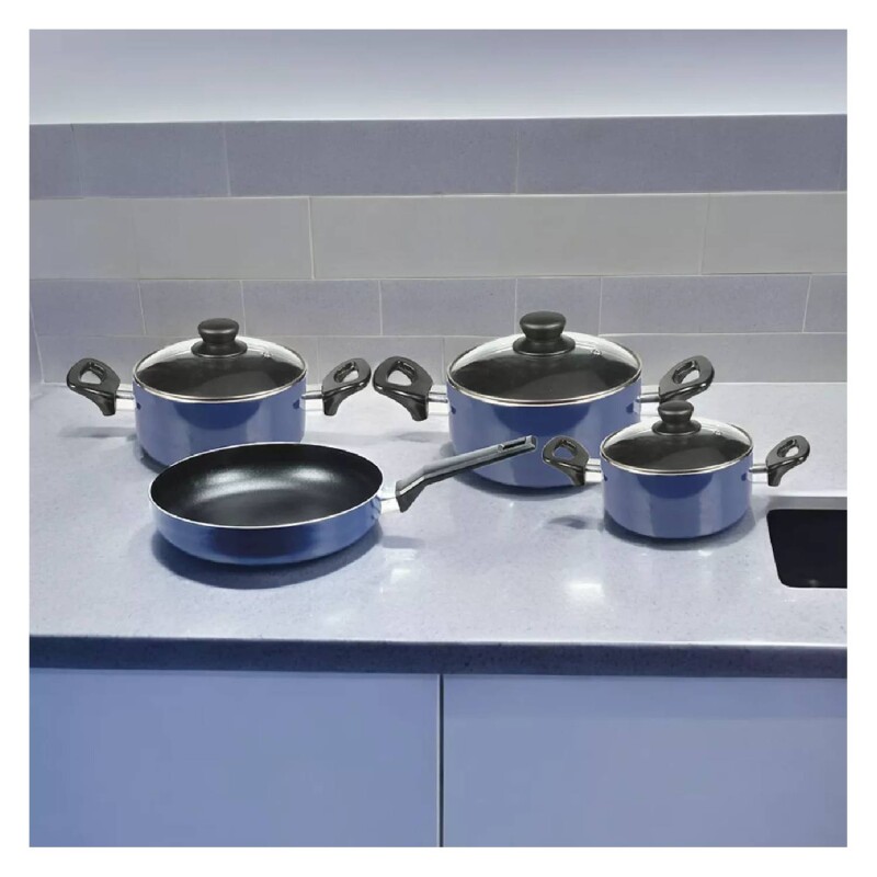 Batería de Cocina Cuori Mónaco 7 Piezas Batería de Cocina Cuori Mónaco 7 Piezas