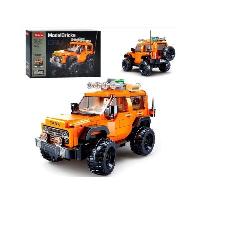 Juego de Bloques Sluban Model Bricks Tank 300 Suv 302 Pzs 001