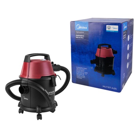 Aspiradora Midea Agua y Polvo 15 Litros 1400W Aspiradora Midea Agua y Polvo 15 Litros 1400W