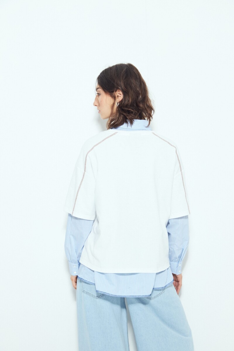 REMERA MAGNOLIO Blanco