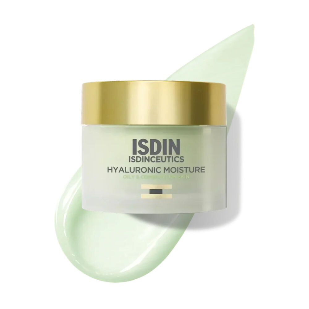 ISDIN Hyaluronic Moisture Oily and Combination Skin - Crema facial hidratante - Piel Mixta a Grasa