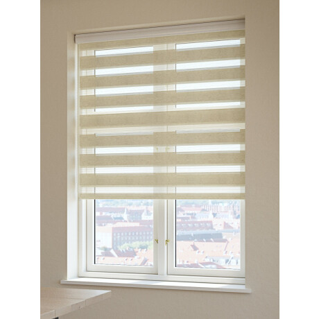 Cortina Enrollable Doble Alsten 140X250Cm Natural