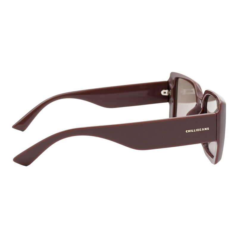 Lentes de Sol Chilli Beans Cabos Marrón Oscuro