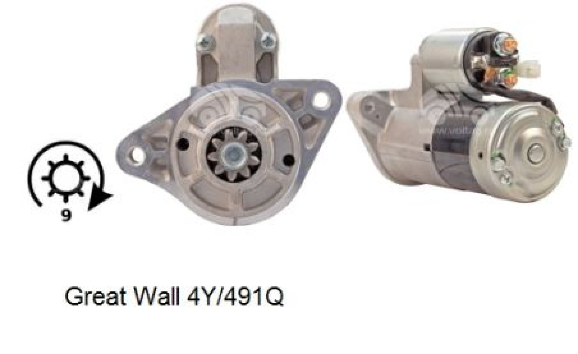 ARRANQUE GREAT WALL DEER SAILOR PLUTUS AOJUN 2.2 9D COMPLETO - 