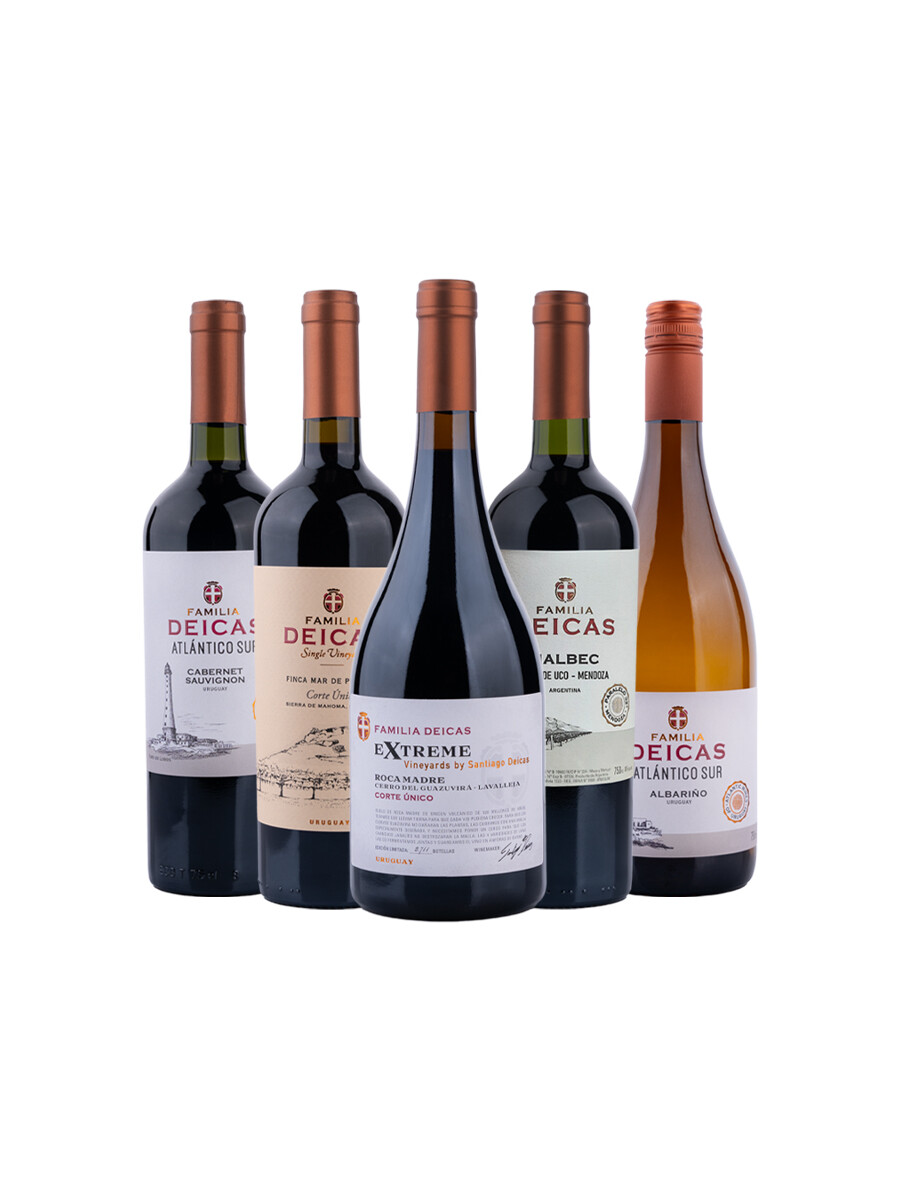 Pack Selección Winemaker Week x5 by Santiago Deicas Pack Selección Winemaker Week x5 by Santiago Deicas