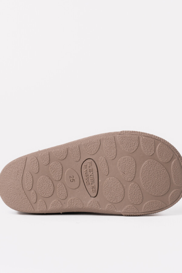 Zapatilla dos velcros serraje ocean Azul