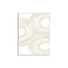 Cuadro Canvas 30x40cm - Figuras Point Beige