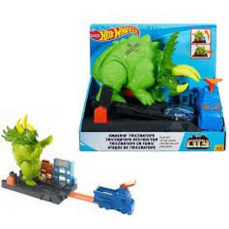 Hot Wheels City Triceratops Destructor Mattel Hot Wheels City Triceratops Destructor Mattel