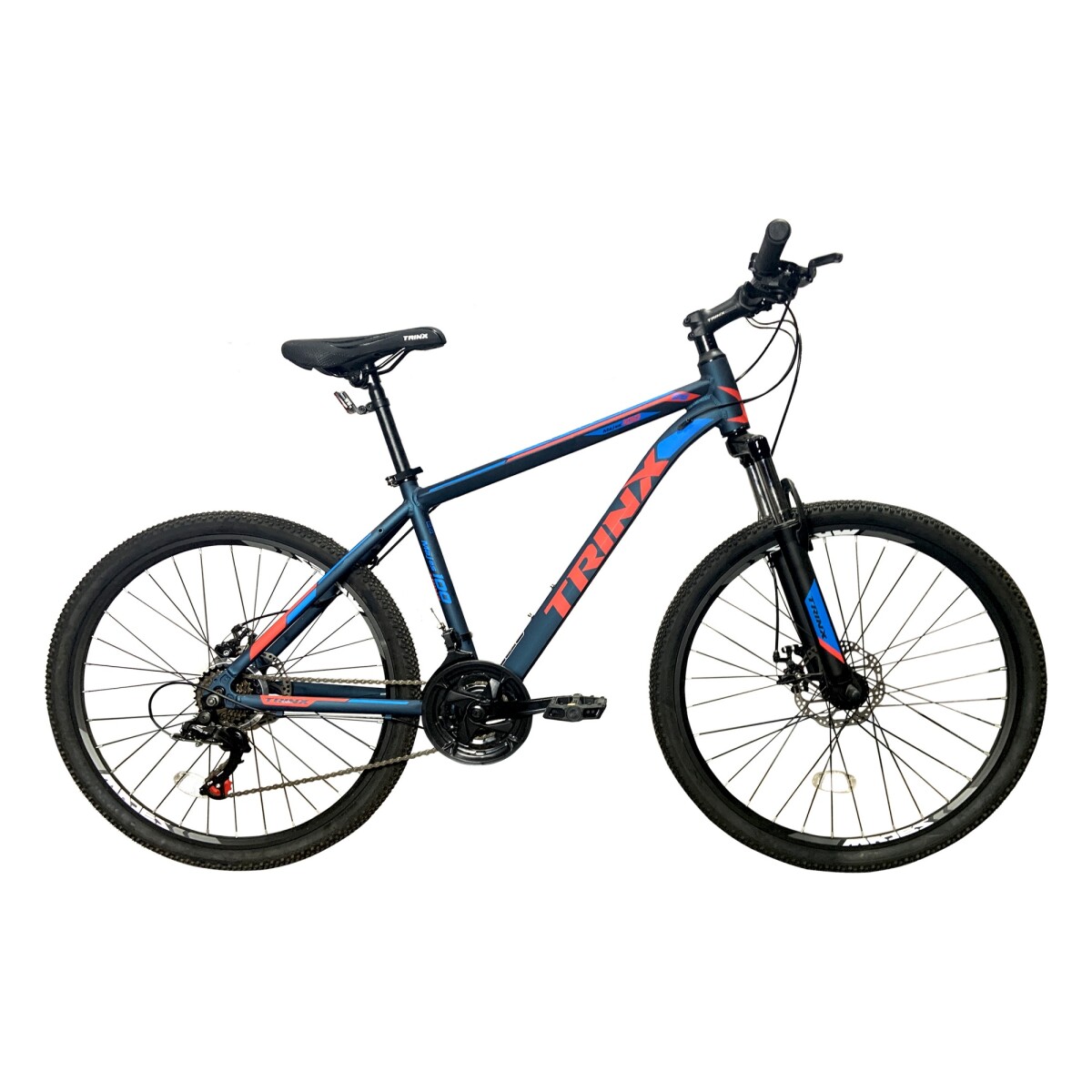 BICICLETA TRINX M100 CYAN/AZUL/ROJO - Bicicleta Trinx M100 Cyan/azul/rojo 