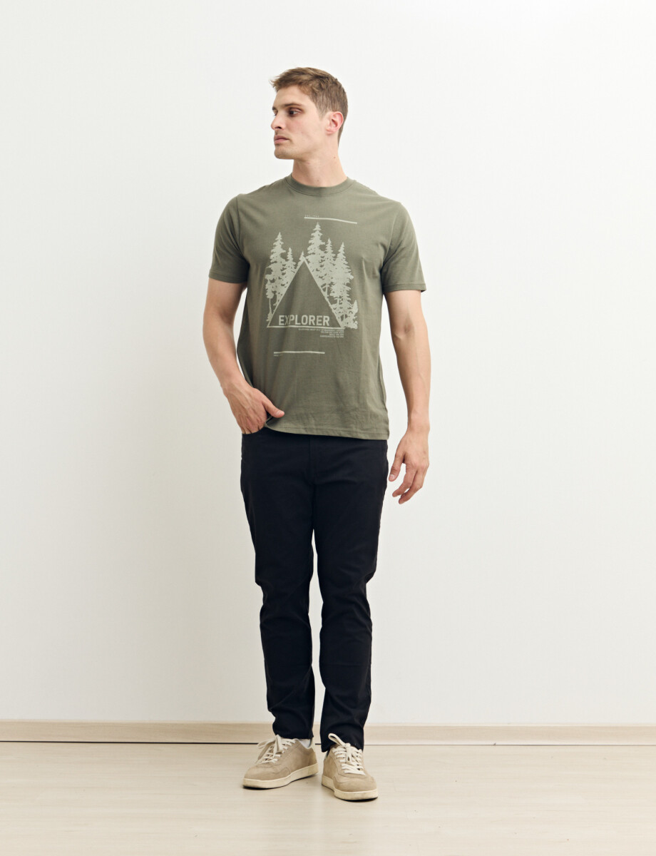 520307 T-SHIRT HARRY Verde