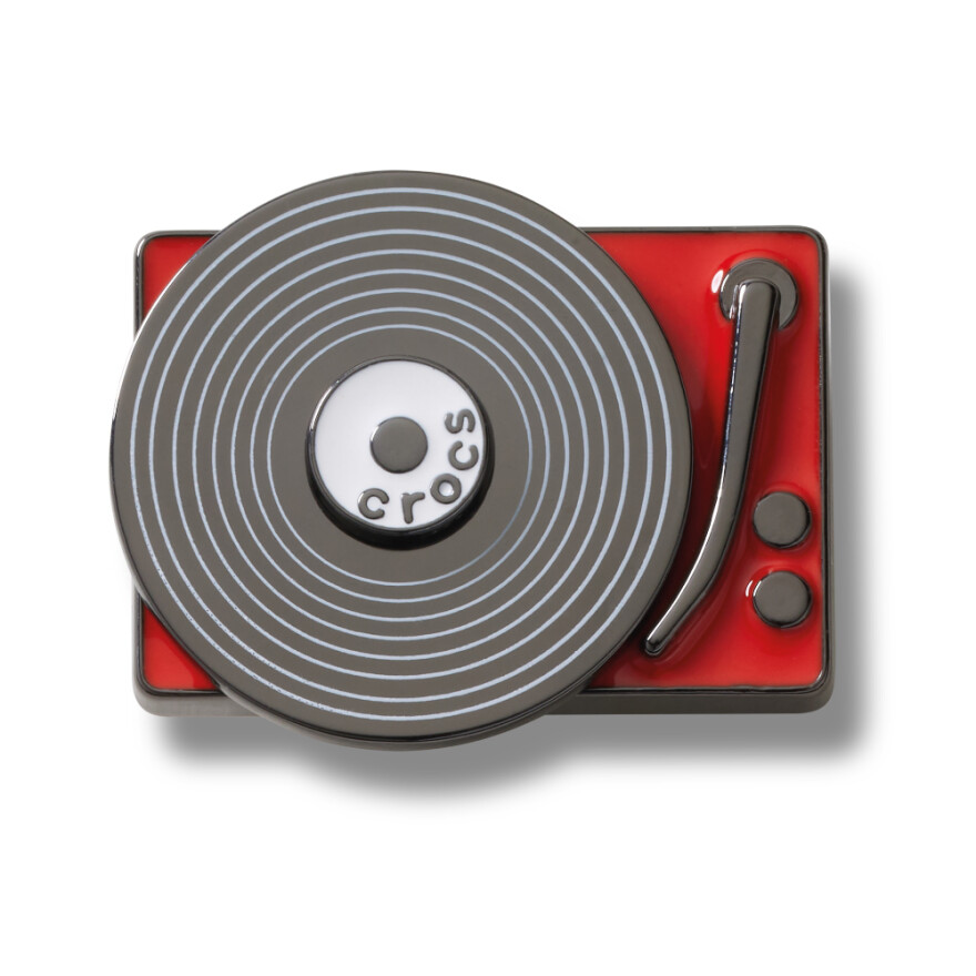 Jibbitz Spinning Record Player Multicolor