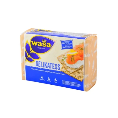 Galletas De Harina De Centeno Wasa Delikatess 270g Galleta Harina Centeno Delik