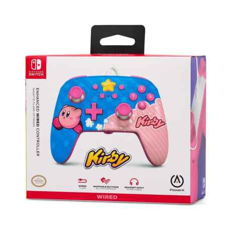 Control Power A para Nintendo Switch Cableado - Kirby Control Power A para Nintendo Switch Cableado - Kirby